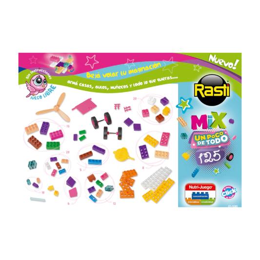Rasti Mix Un Poco De Todo 125 Piezas