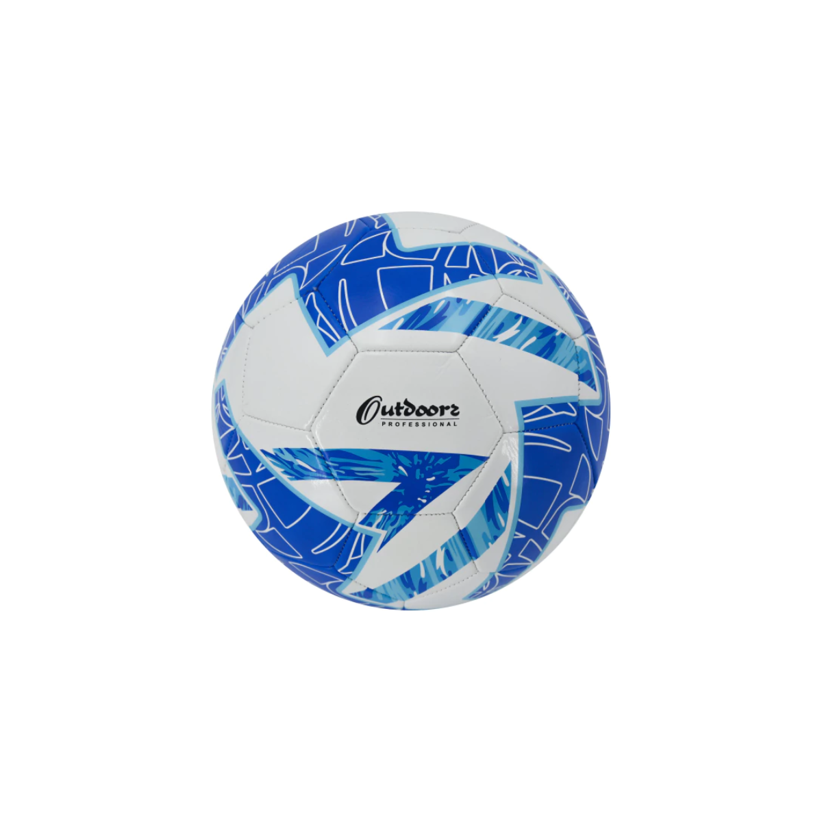 Pelota de Fútbol N° 5 Volt Celeste y Azul - PVC 290g Outdoors Professional