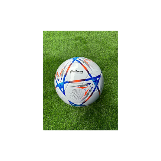 Pelota de Fútbol N° 5 Fury Verde y Azul - PVC 350g Outdoors Professional