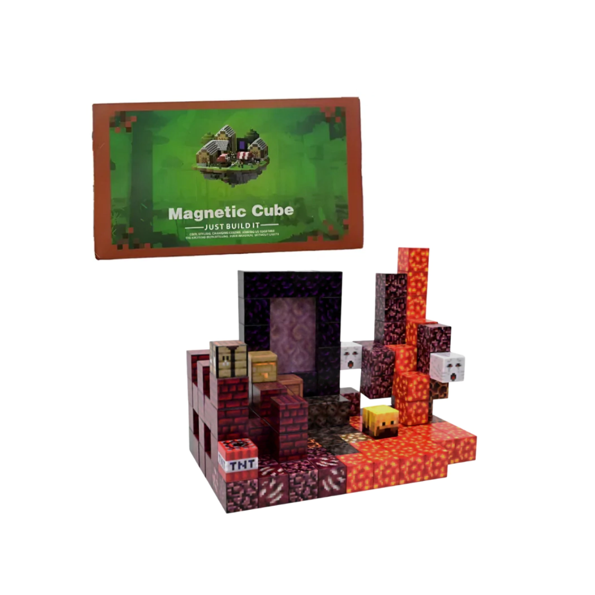 Set de Cubos Magnéticos Exploracion Del Inframundo