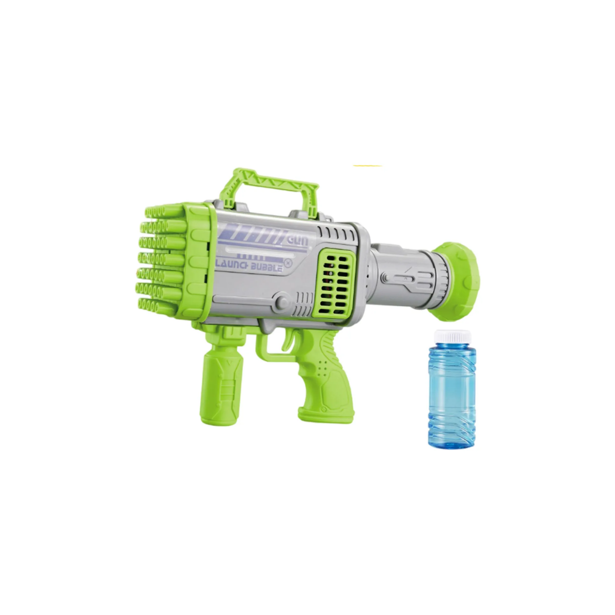 Bazooka de Burbujas con 45 Huecos Gris