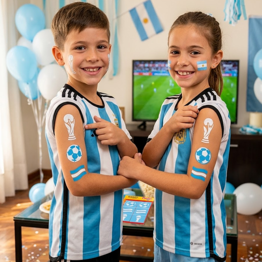 Stencil Autoadhesivo Mundial 2026 6 en 1 Argentina FĂștbol