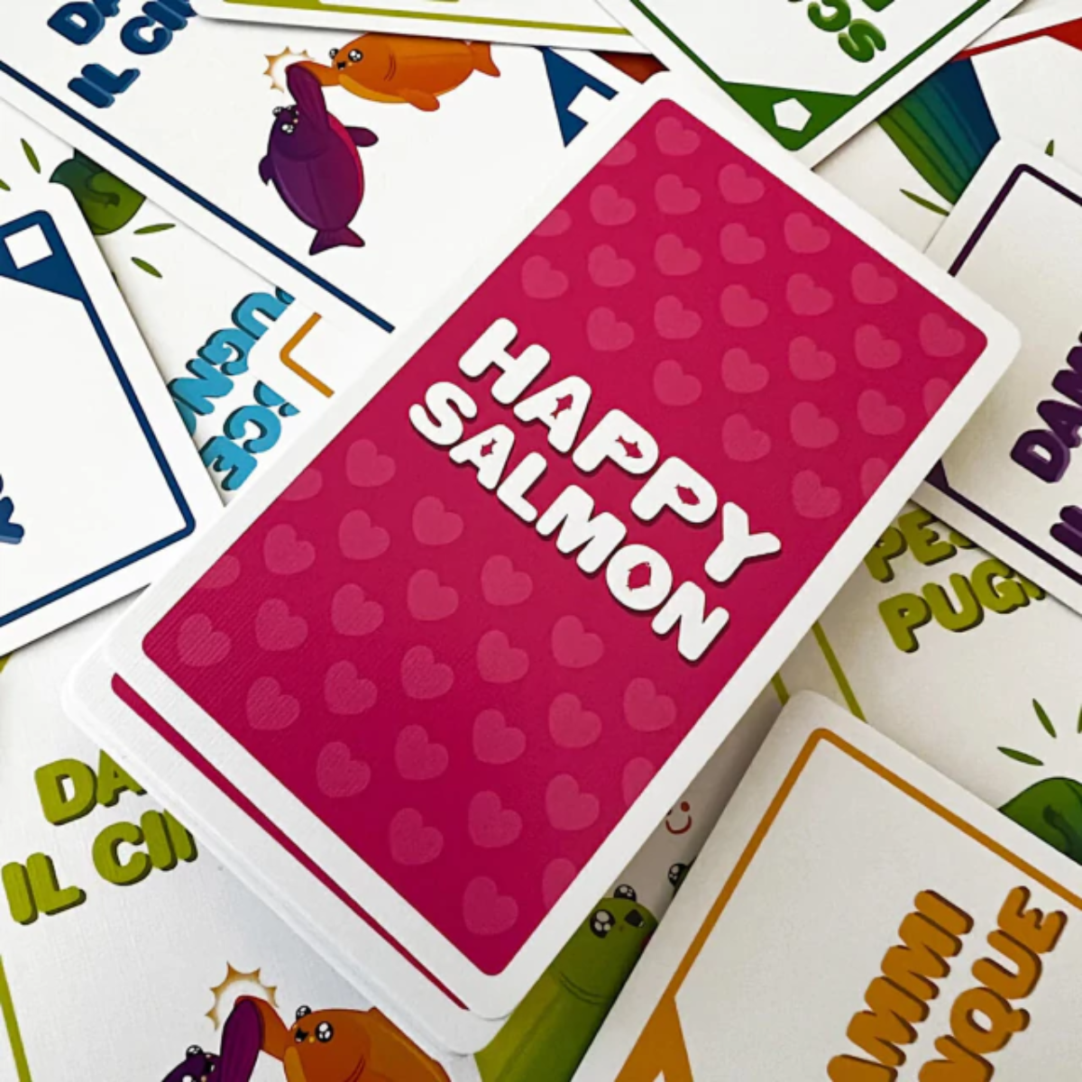 Juego De Cartas Happy Salmon Top Toys