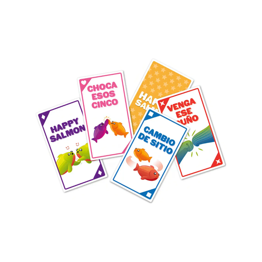 Juego De Cartas Happy Salmon Top Toys