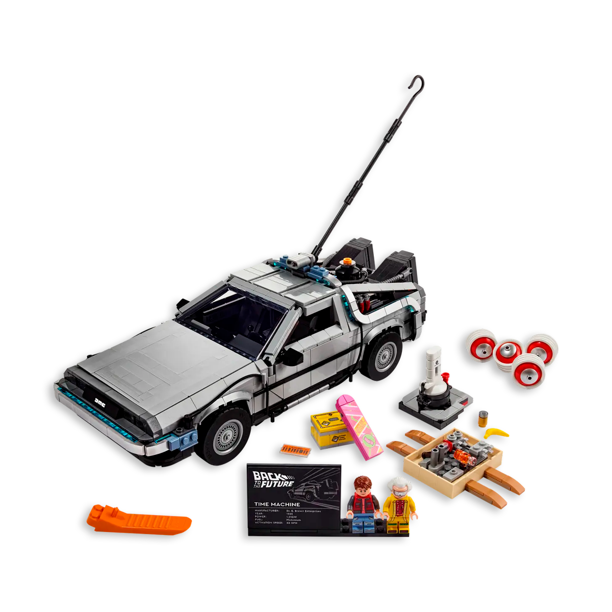 Lego Máquina del Tiempo de Volver al Futuro