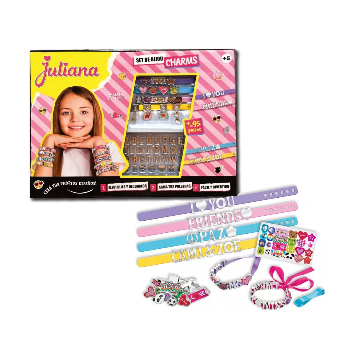 Juliana Set De Bijou Charms