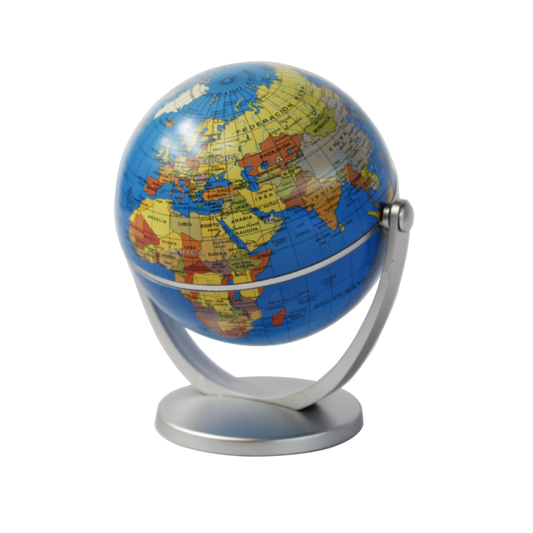 Globo Terráqueo Celeste 10 Cm. Plow