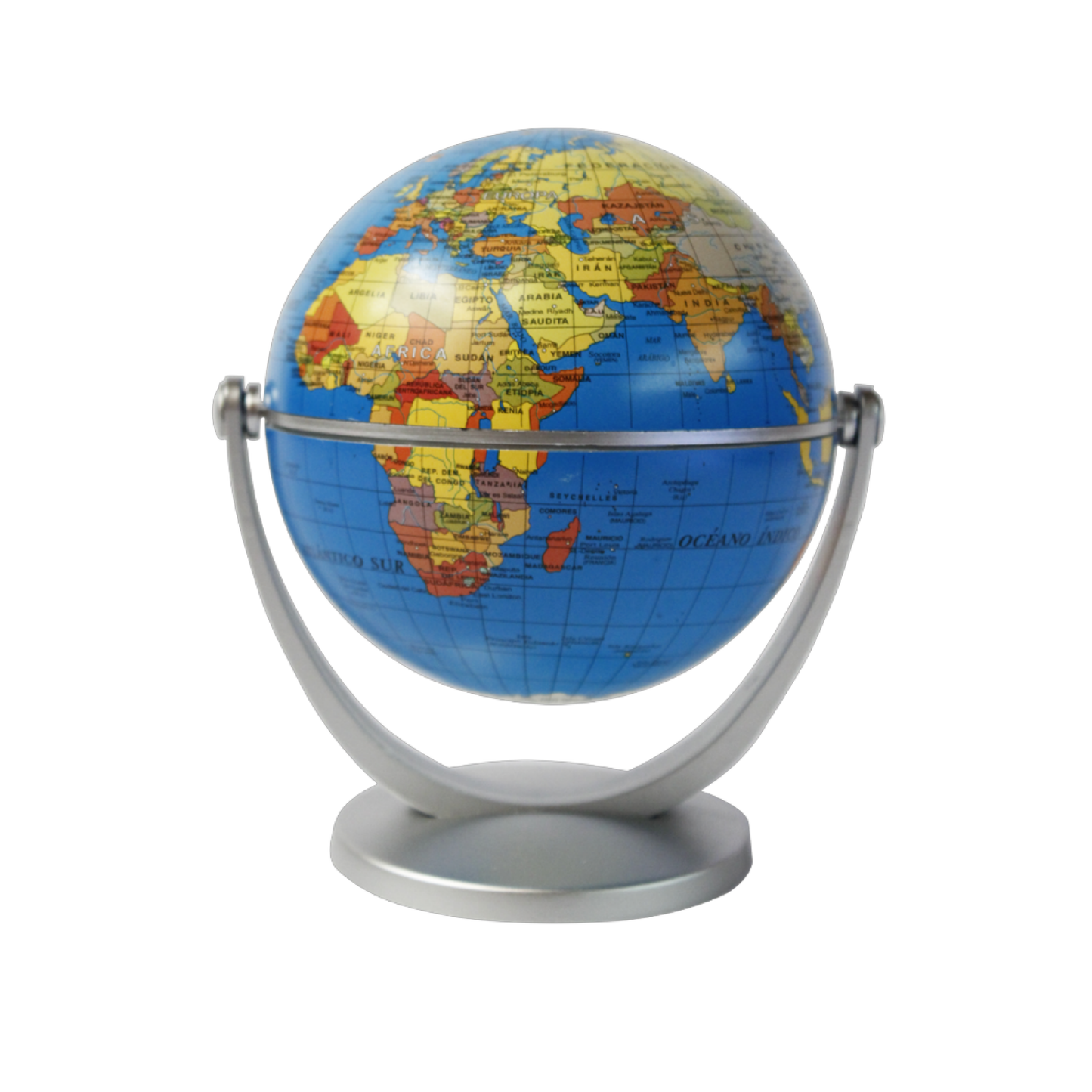 Globo Terráqueo Celeste 10 Cm. Plow