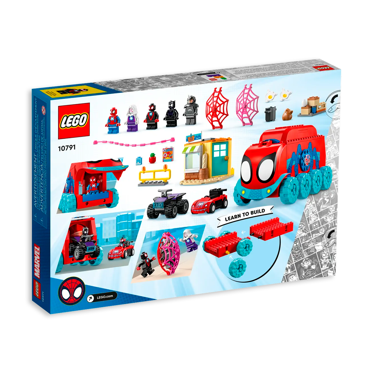 Base Móvil del Equipo Spidey Lego