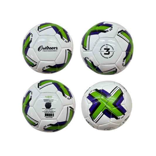 Pelota De Fútbol Neo N3 Verde Pvc