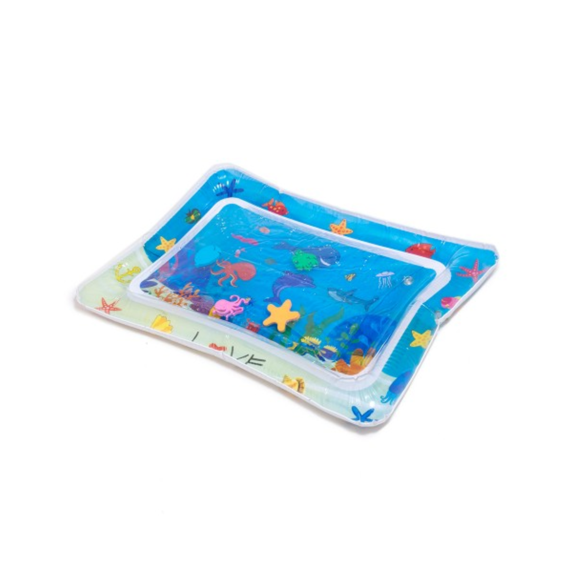 Alfombra Inflable De Agua Peces Love Baby First