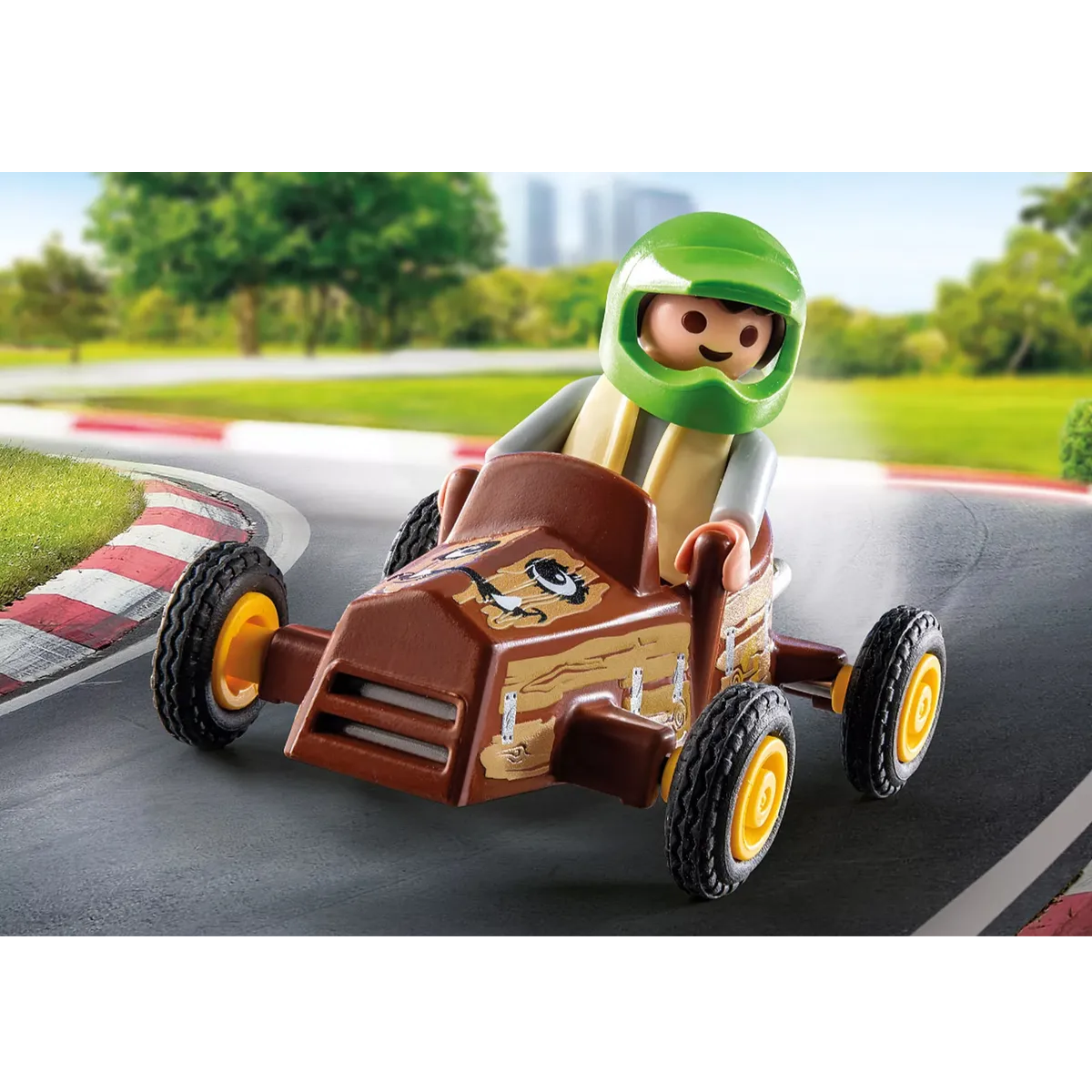 Playmobil Especial Plus Niño Con Karting