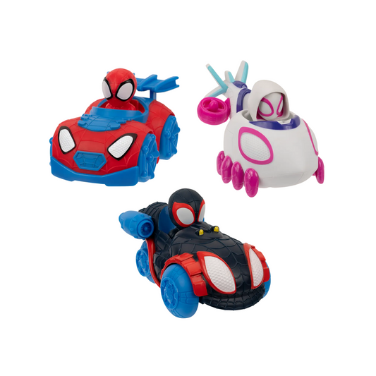 Vehículo Con Figura Spidey And His Amazing Friends Caffaro