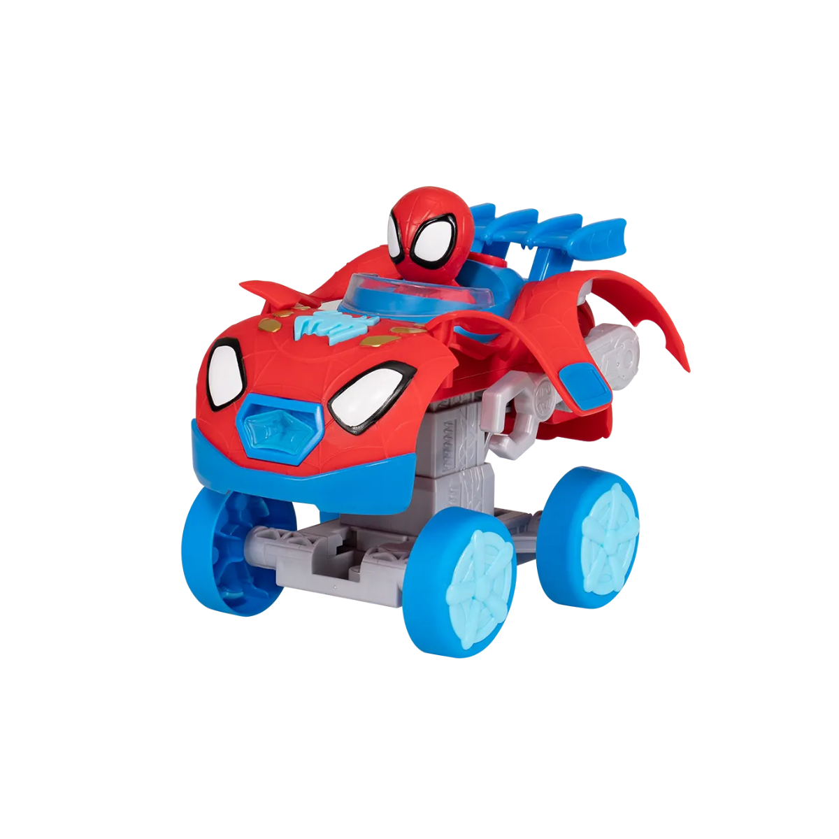 Vehículo Con Figura Spidey Mech Web Crawler Caffaro