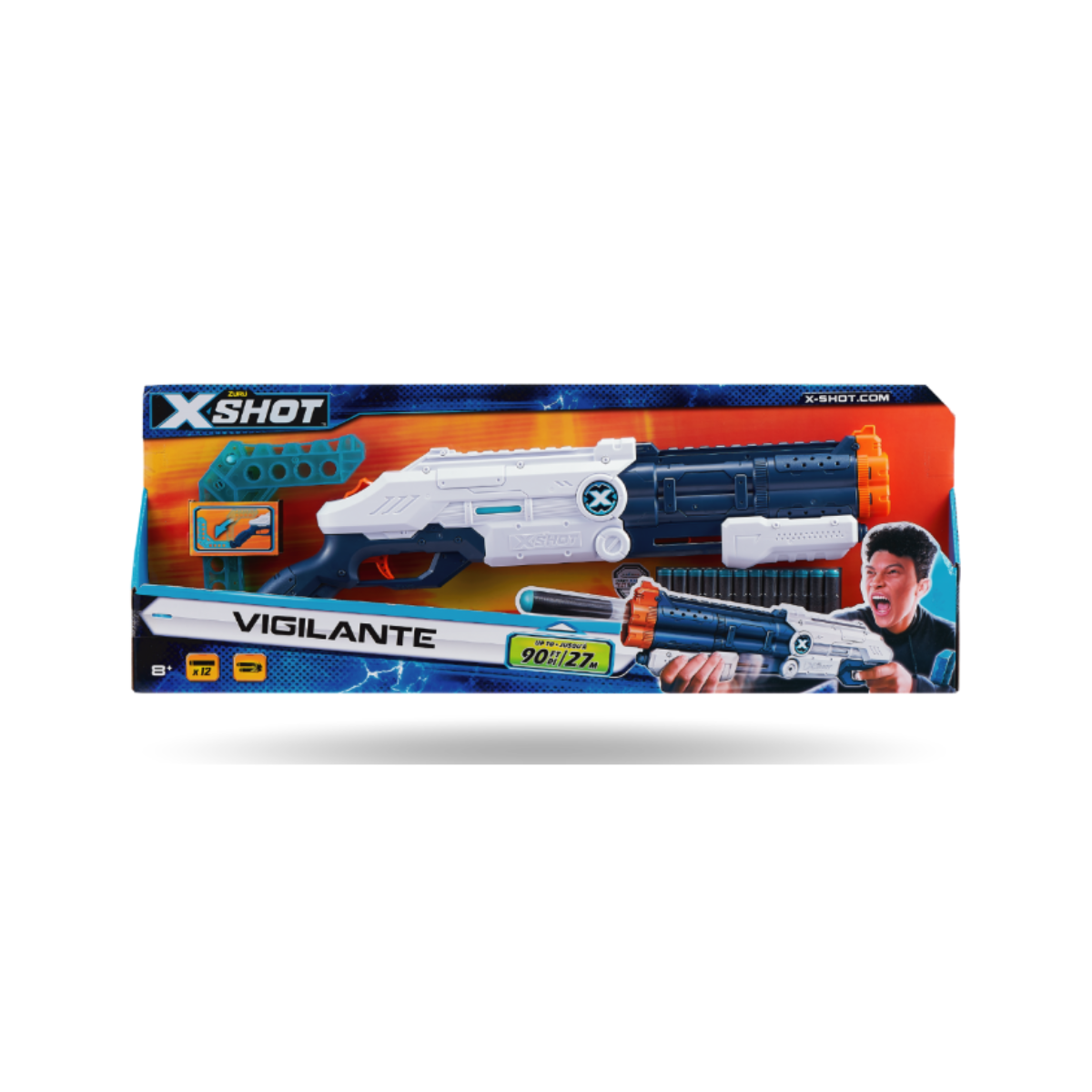 Pistola Lanzadardos Zuru Xshot Excel Vigilante