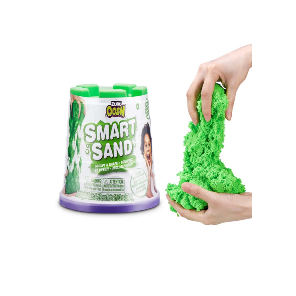 Arena Kinética En Tubo Smart Sand Tub Oosh Zuru