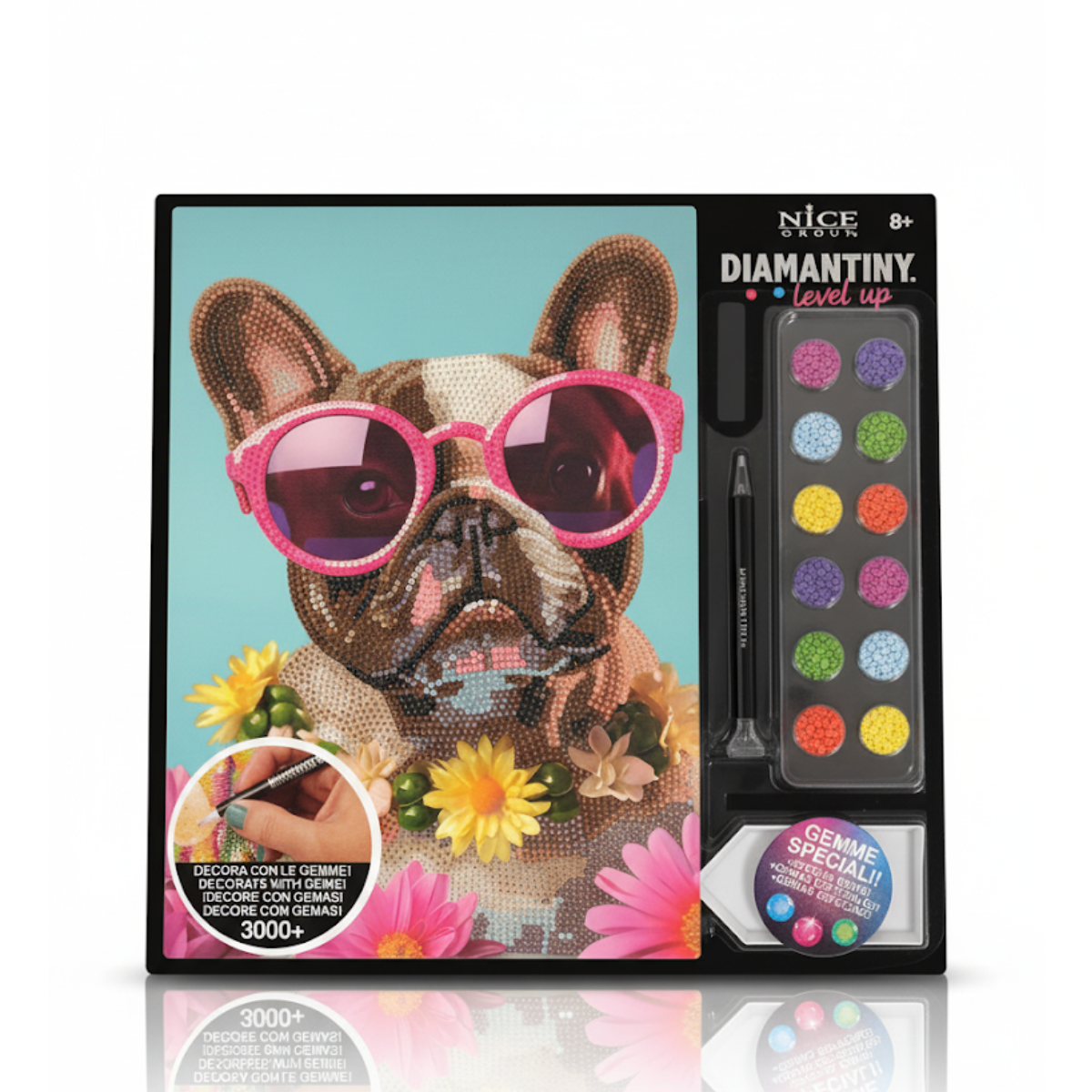 Set De Arte Diamantiny Con Gemas Modelo Surtidos