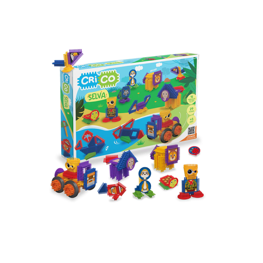 Piezas De Armado Selva 90 Piezas Crico Rasti