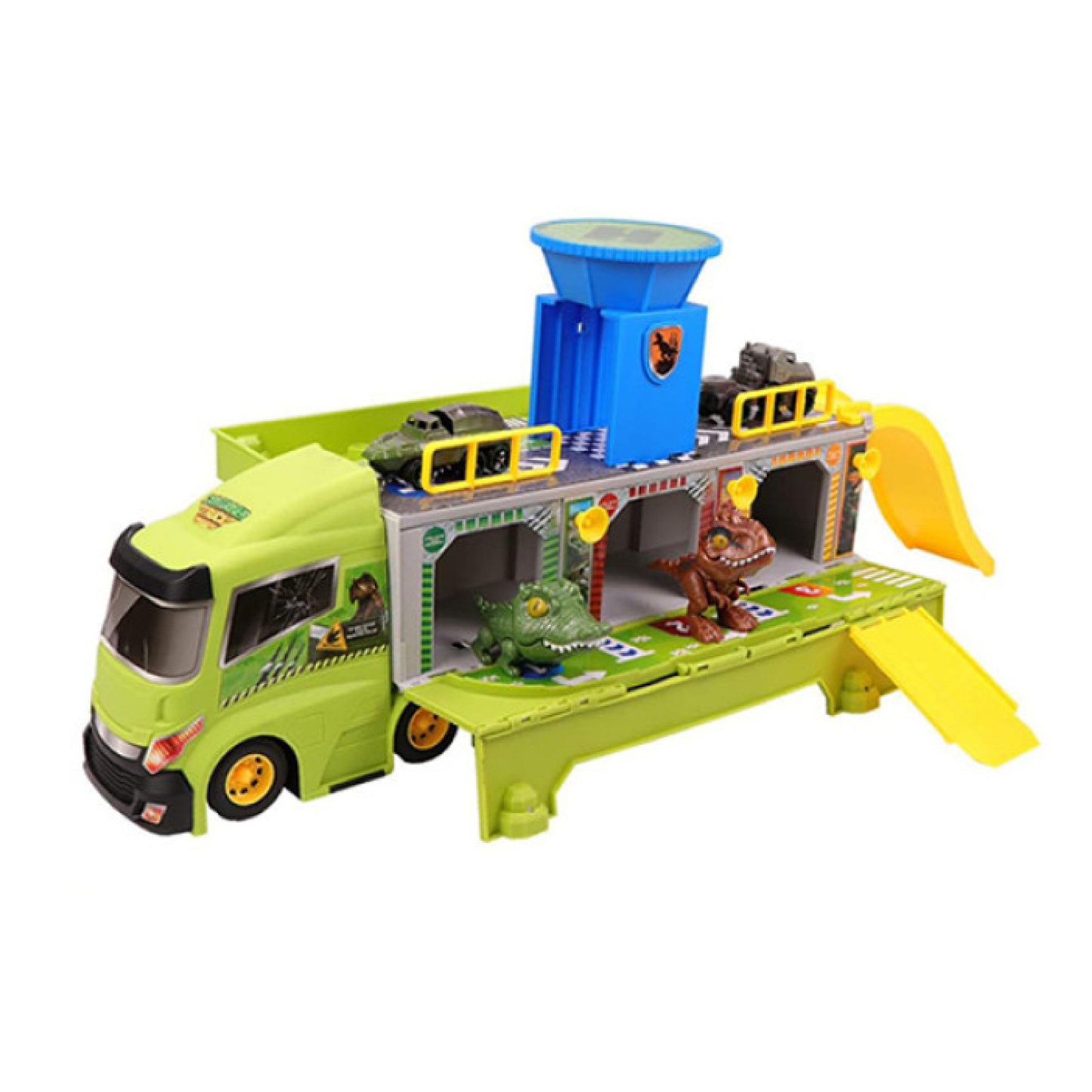 Camión Con Dinosaurios Con Luz Y Sonidos