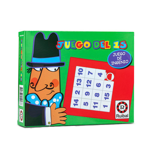 Juego de Mesa Juego Del 15 Ruibal