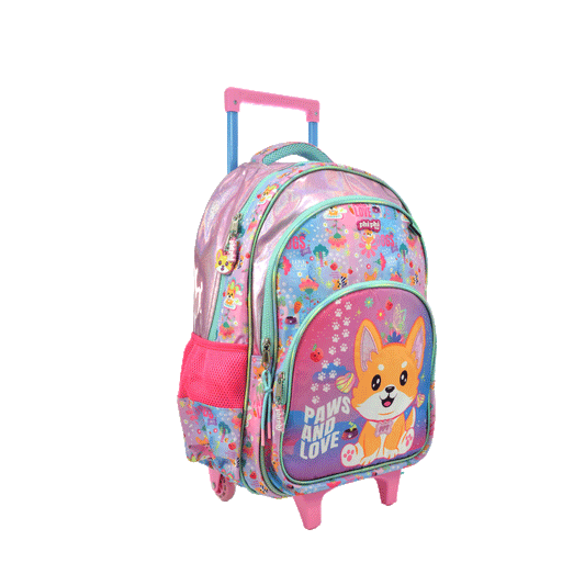 Mochila Con Carro Dog 18 Pulgadas Phi Phi Toys