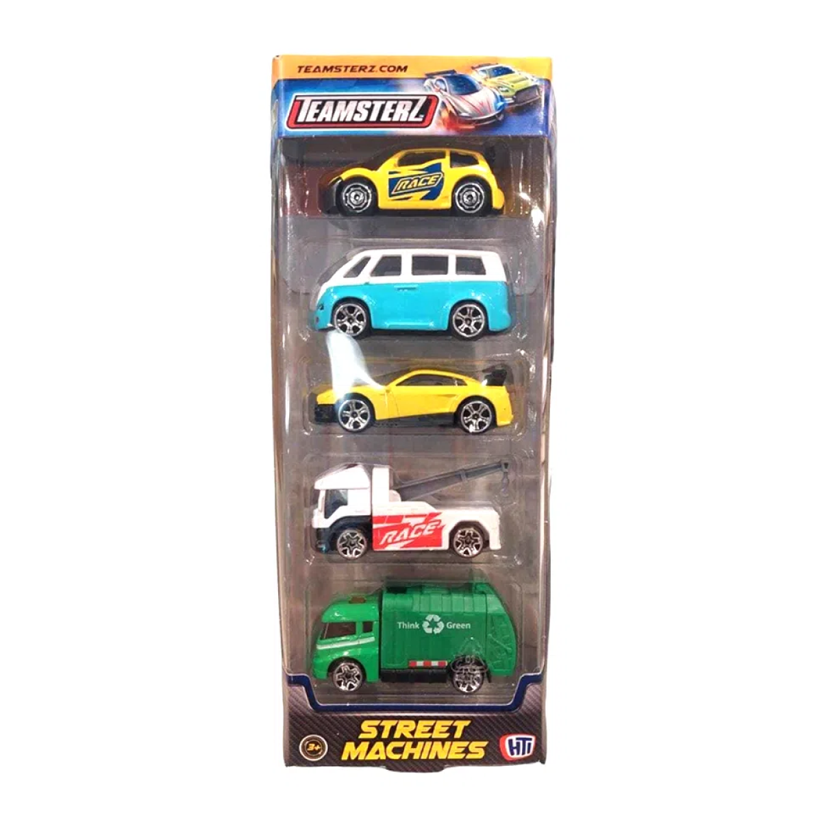Autos De Metal Teamsterz Pack x5 Wabro