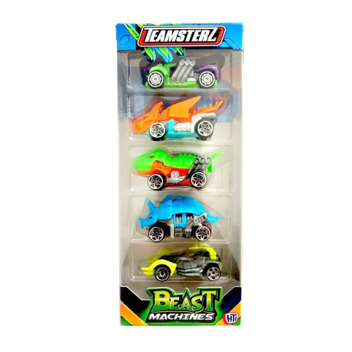 Auto De Metal Beast Machines Pack x5 Wabro