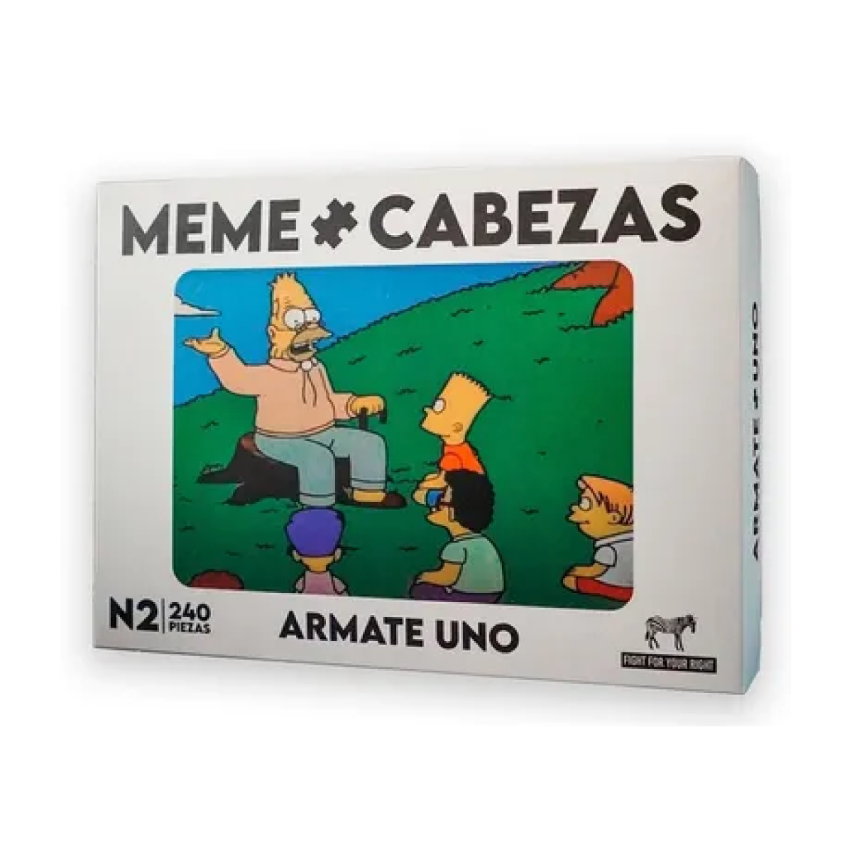 Rompecabezas Memes Cabezas Edición Simpson 240 Piezas