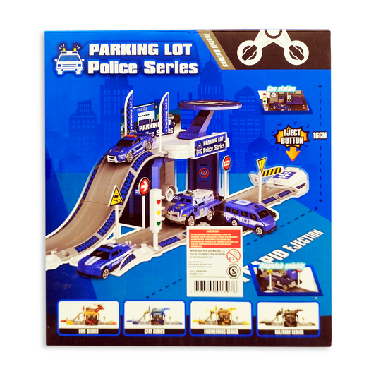 Vehículos Estacionamiento De Policía