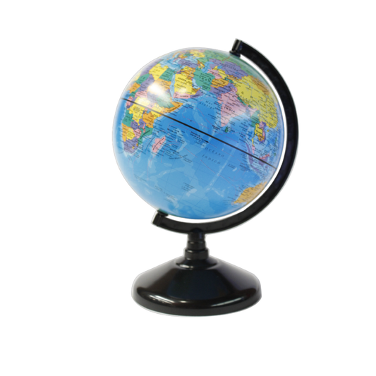 Globo Terráqueo Político 14 Cm. Plow