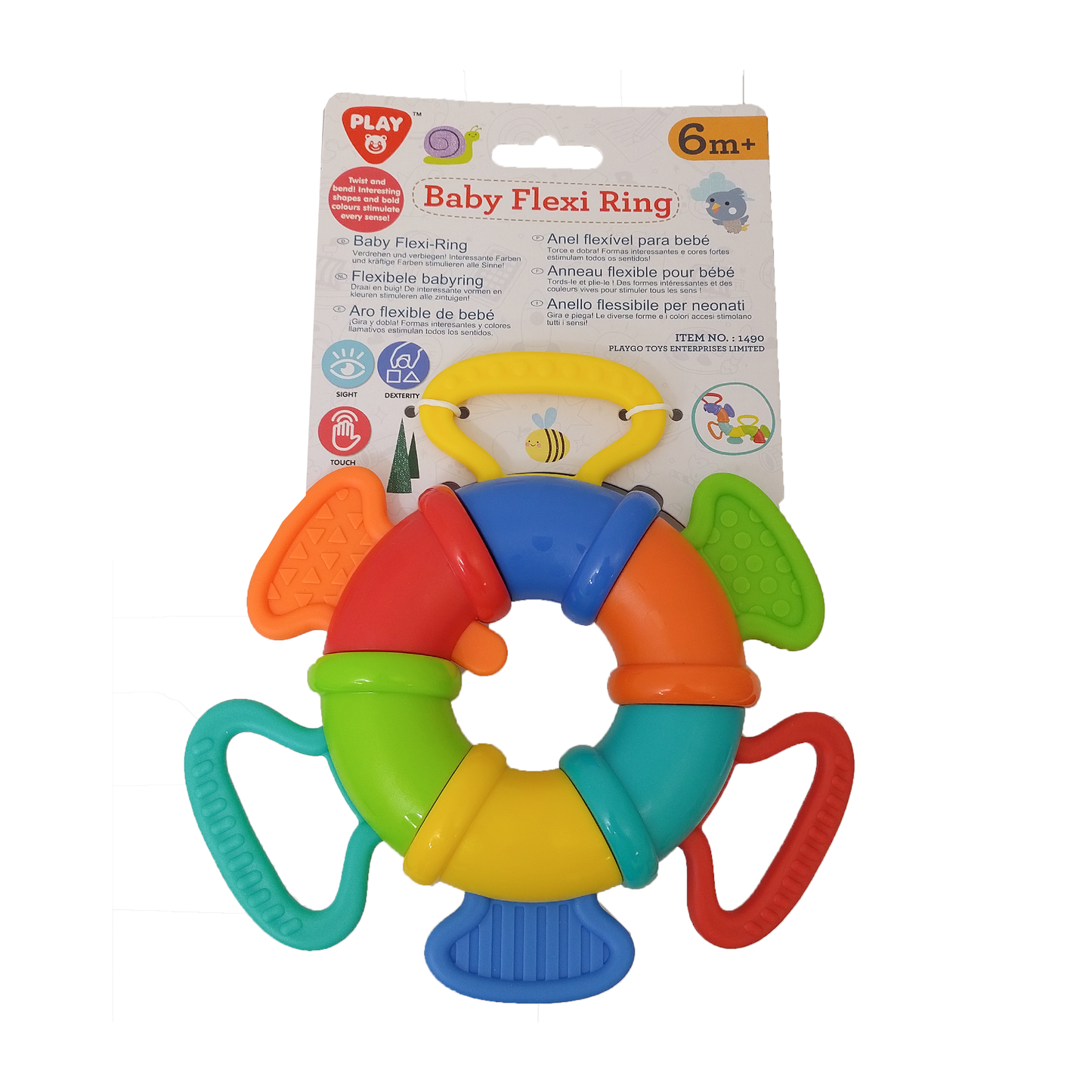 Sonajero Flexible Para Bebé PlayGo