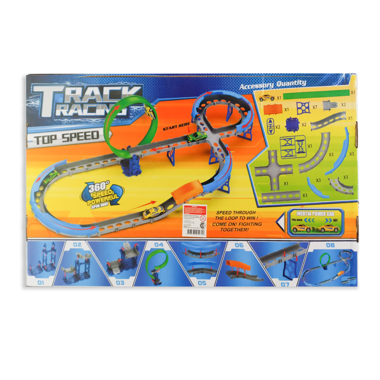 Pista De Autos De Carrera Loop 360