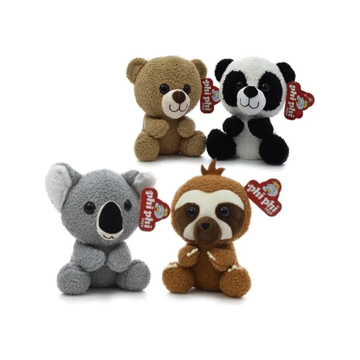 Peluche Animales Surtidos 20cm Phi Phi Toys