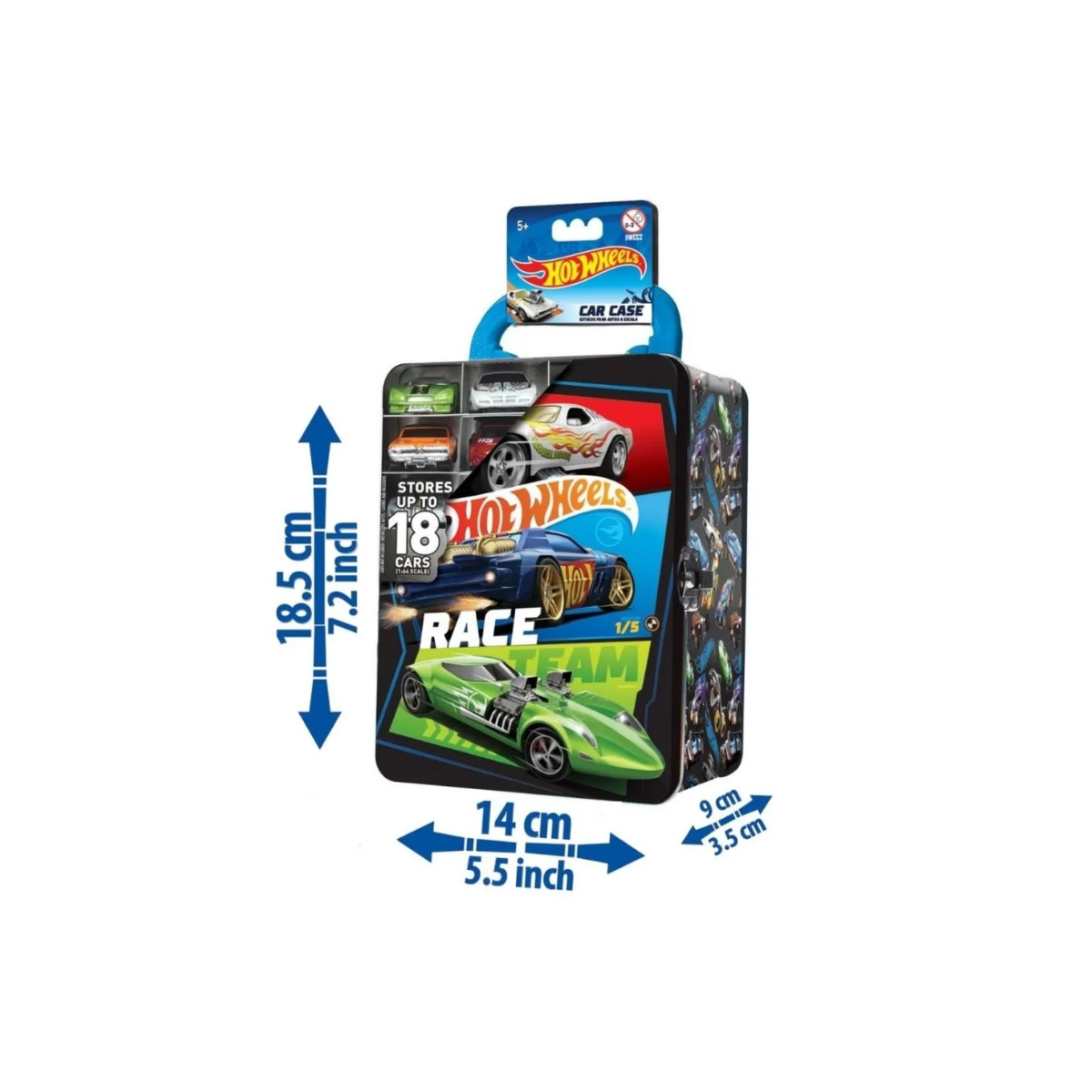 Lata Guardacoches Negro Hwcc2-23k Hot Wheels
