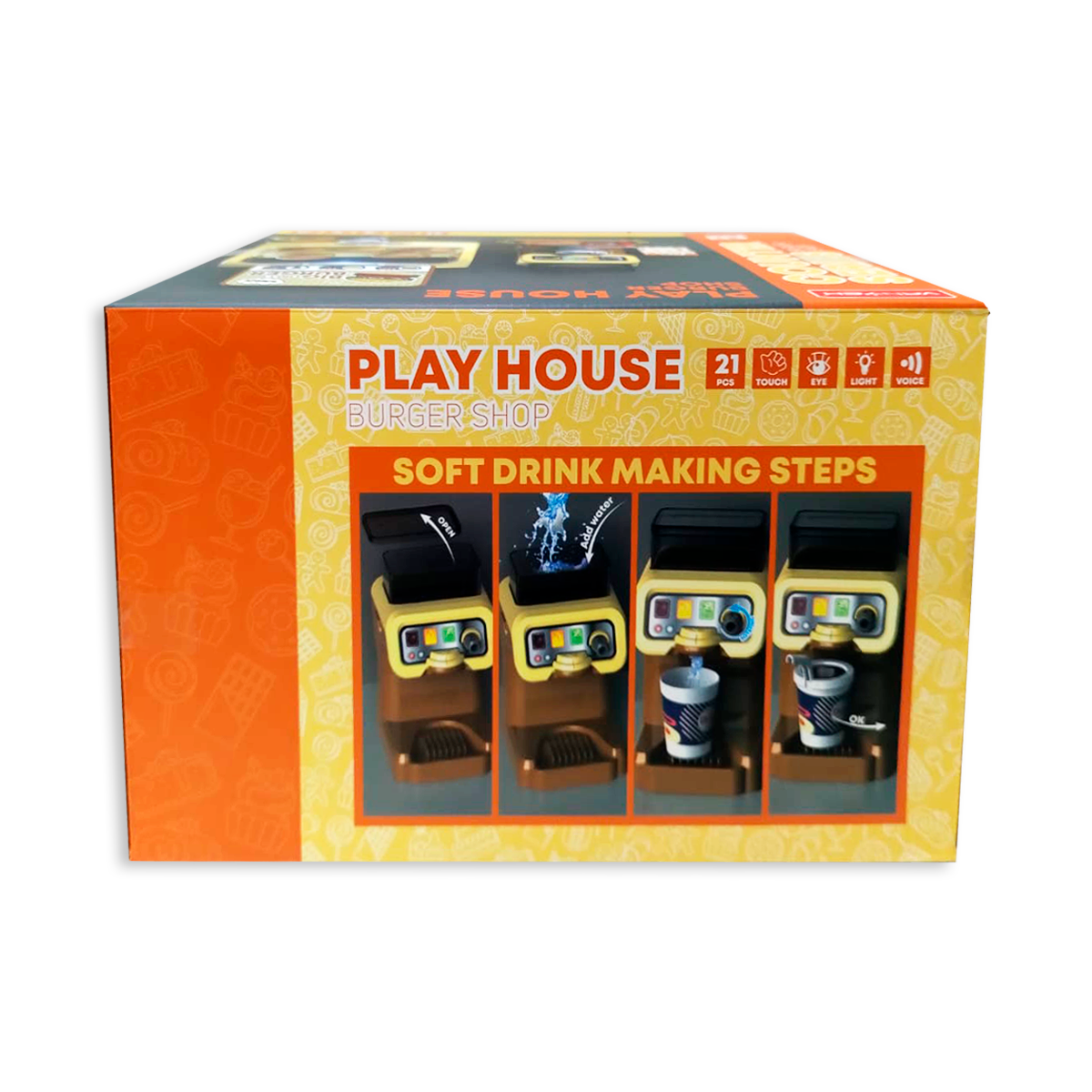 Set De Cocina Tienda De Hamburguesas