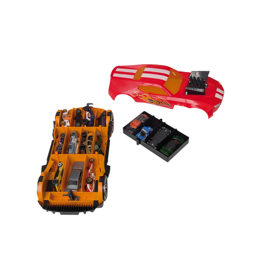 Guardacoches Auto Maletín Rojo Hwcc15R Hot Wheels