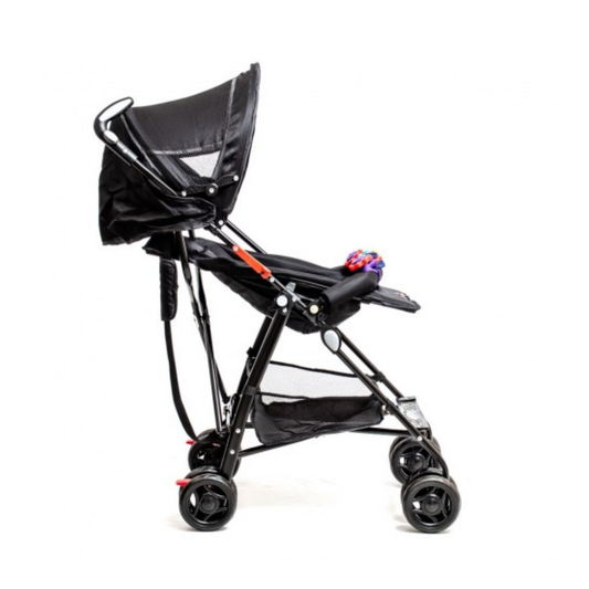 Coche Paragüitas con Correa Tipo Bolso Sistema TAP Negro