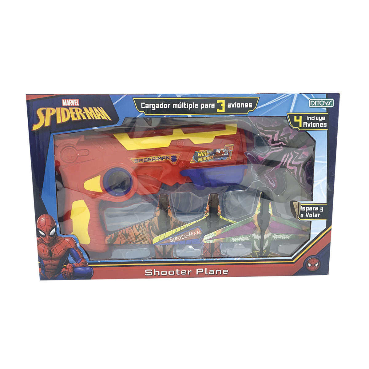Spider-man Shooter Plane Ditoys