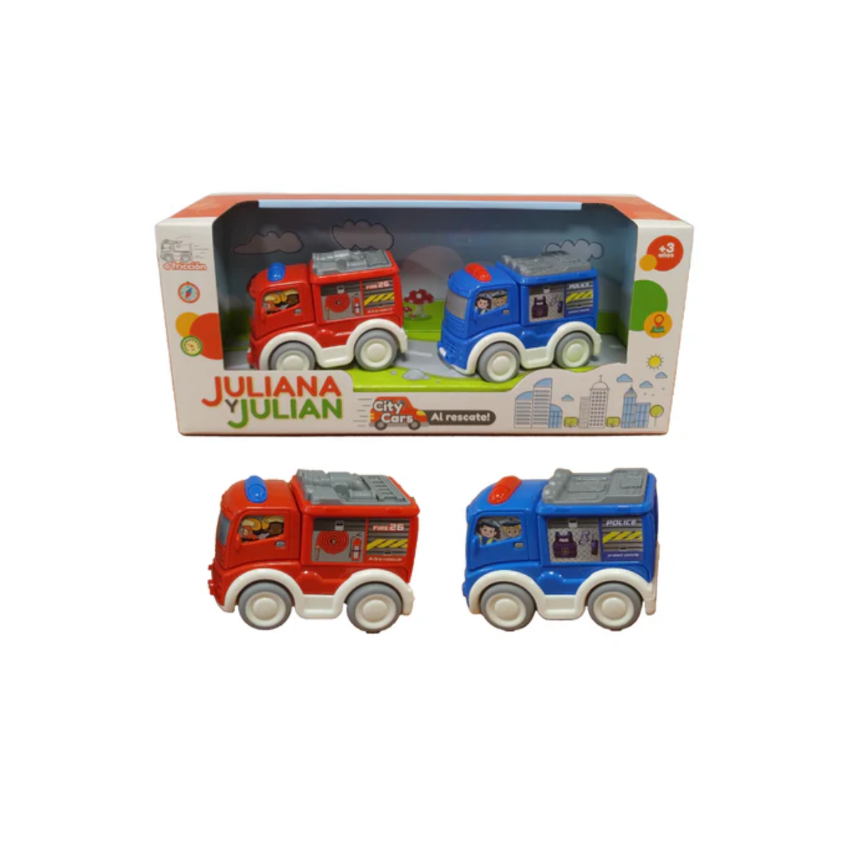 Juliana y Julian City Cars Al Rescate!
