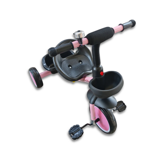 Triciclo Infantil Reforzado Con Canasto 1669-RS