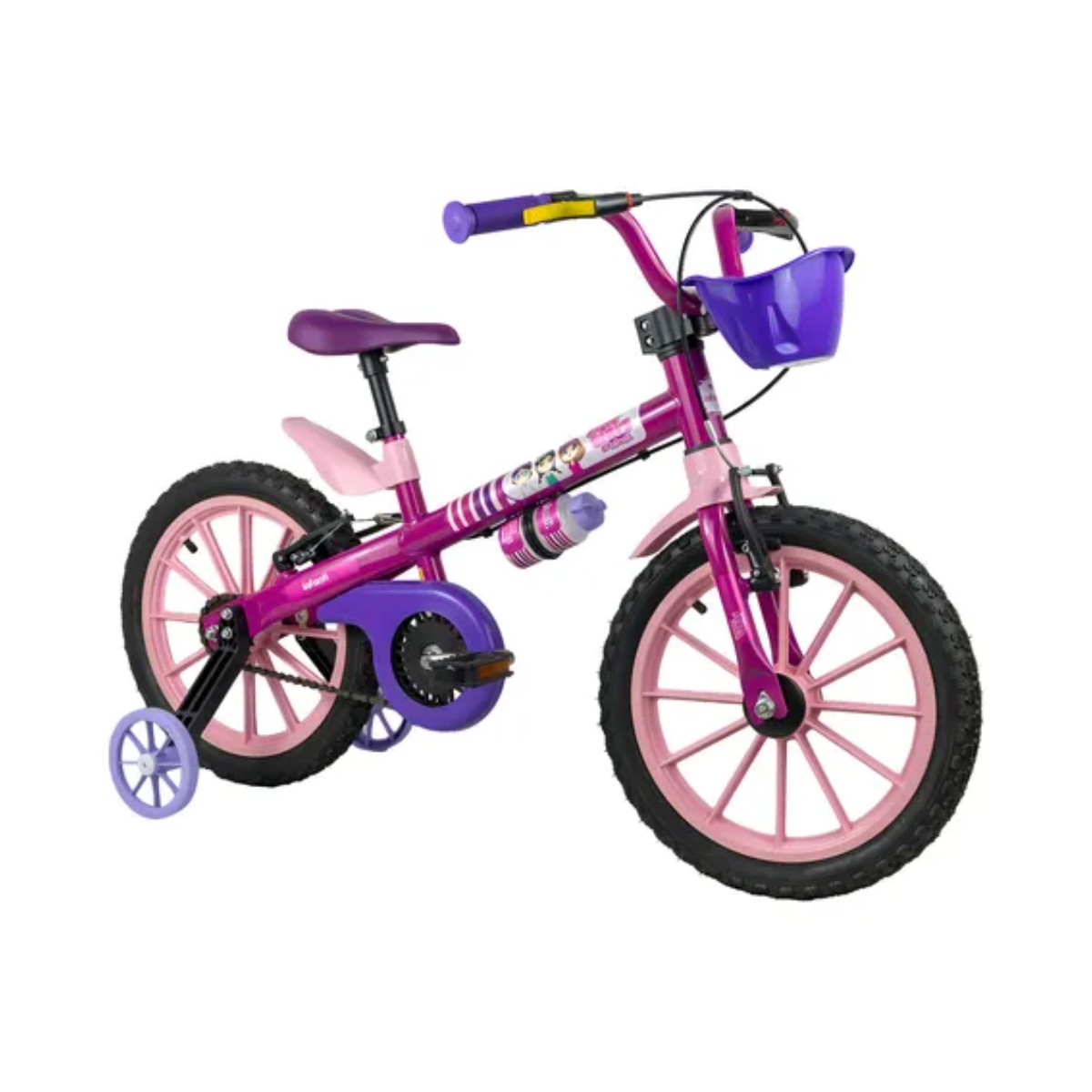 Bicicleta Rosa Rodado 16 Infanti