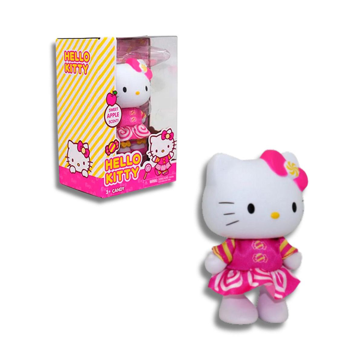 Muñeca Hello Kitty 10cm con Distintos Vestuarios y Aromas