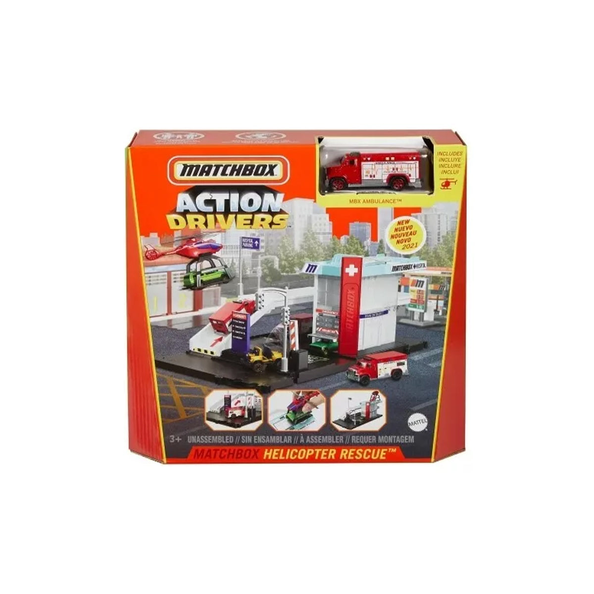 Matchbox Action Drivers Entre Playset Asst