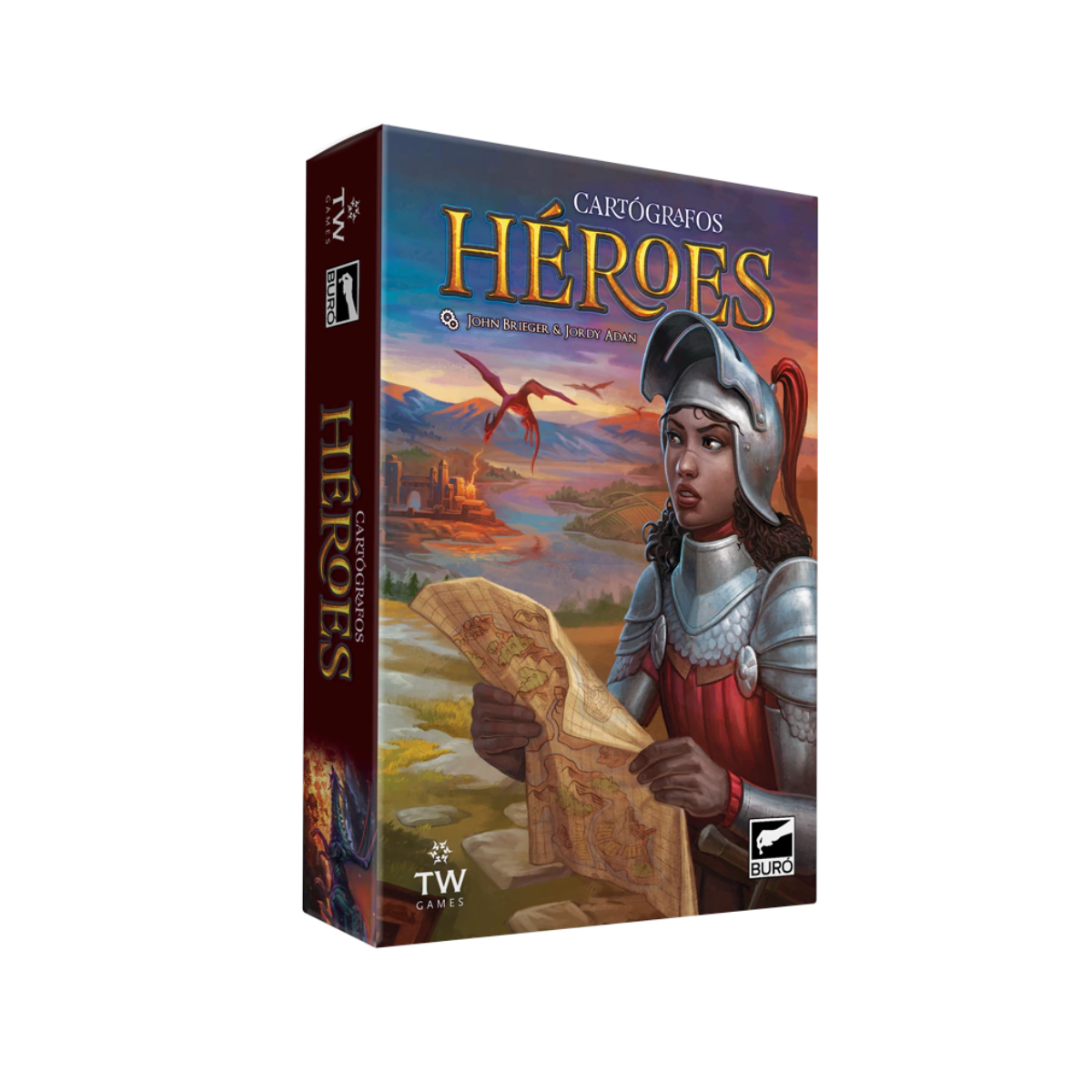 Juego De Mesa Cartógrafos Héroes Buró