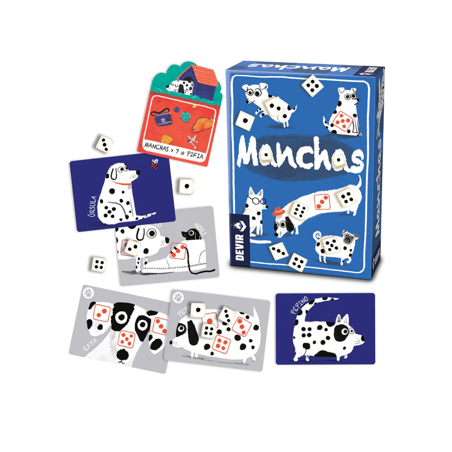 Juego De Mesa Manchas Devir