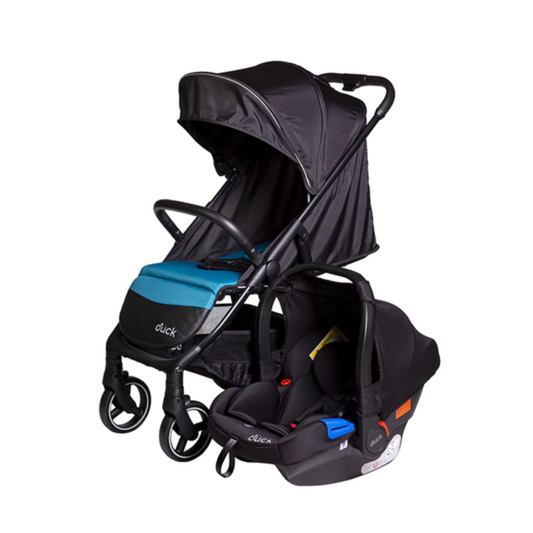 Cochecito Olaf Verde Esmeralda Travel System Duck