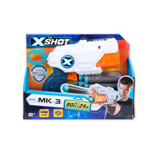 Pistola Juguete 8 Dardos X-shot Mk 3