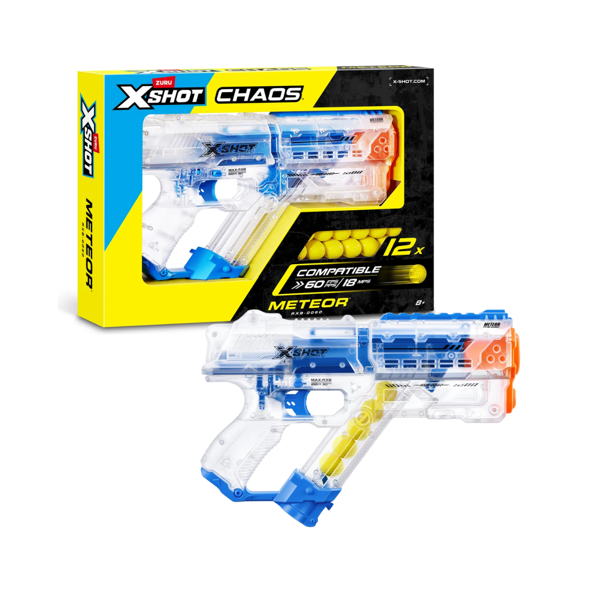 Pistola Lanzadora X-Shot Chaos Meteor