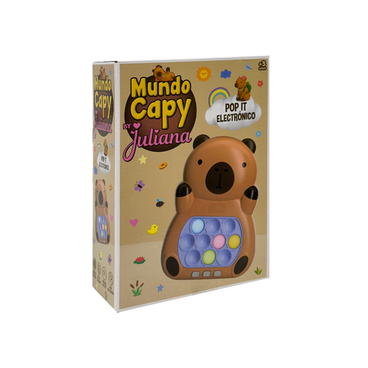 Pop It Electrónico Mundo Capy By Juliana