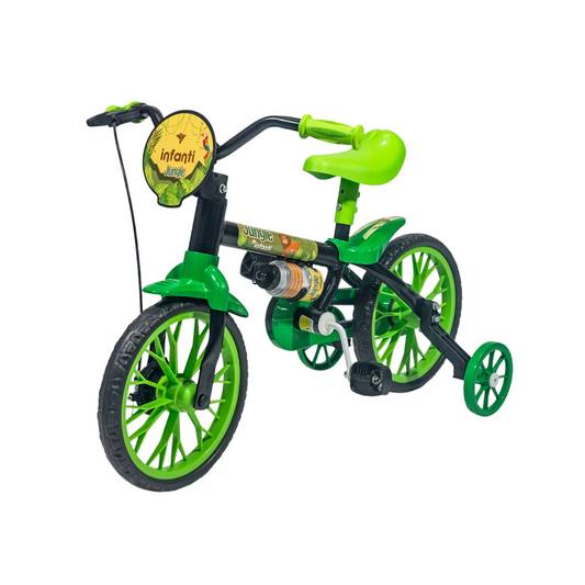 Bicicleta Infantil Verde Rodado 12